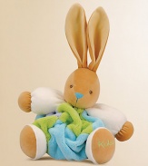 Plume Collection Rabbits are made from the softest cotton and microfiber for lasting comfort, the unique embroidered face will captivate your little one's imagination. Comes in a signature keepsake box.Standing height, 13 Machine wash Recommended for infants and up Imported