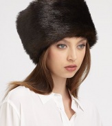EXCLUSIVELY AT SAKS.COM. Inspired by Russian style, this sable faux fur topper features an inner elastic brim for adjustable size and height.AcrylicHidden inner elastic brim for adjustable height and sizingDry cleanMade in USA of imported fabric