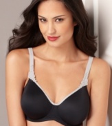 A beautiful bra to support and flatter fuller figures, by Anita. Floral applique adds an extra touch of elegance. Style #5690