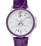 Add a dash of instant fashion with this colorful Jetsetter watch from Juicy Couture.