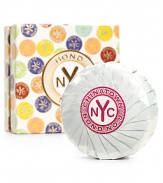 Bond No. 9's Chinatown is a seductively dynamic eau de parfum. Its topnote is a burst of peach blossom, blended with creamy-sweet gardenia and sultry tuberose and a hint of patchouli adds a spiky note to the other florals. On one side of the bottle, the flowers are the color of irridescent pearl on a deep fuschia background. Turn it over, and in yin-yang style its the same design with the colors reversed. 