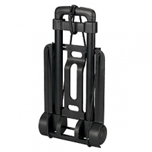 Strap on your heavy load and go with this lightweight, wheeled utility cart. Elastic cord keeps loads up to 77 lbs in place. Handle extends and locks into place for easy use. Folds flat for compact storage. Ideal for home or travel. Strap on your heavy load and go with this lightweight, wheeled utility cart. Elastic cord keeps loads up to 77 lbs in place. Handle extends and locks into place for easy use. Folds flat for compact storage. Ideal for home or travel.