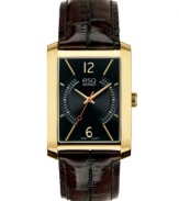 Traditional with a modern edge, this handsome Synthesis collection watch from esQ Movado completes your signature look.