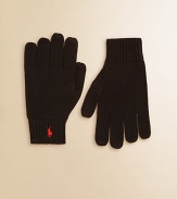 Crafted from luxuriously soft merino wool, a cozy pair of gloves offers stylish warmth as the temperature drops.Ribbed cuffsWoolMachine washImported