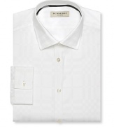 A man can never have too many white shirts--this timeless Burberry variety offers up crisp, white cotton and a tailored, slim fit.
