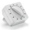 The Polder Bell Timer has a 60 minute capacity and a loud 4 second alarm. Easy to use.