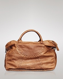 Touting topstich details on lush leather, Liebskind's satchel fuses homespun and haute in one covetable carryall. On your arm of over your shoulder, it loves cashmere and bohemian-inspired accessories.