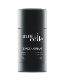 A seductive new fragrance for men, Armani Code is a sexy blend of fresh lemon and bergamot softened with hints of orange tree blossom, warmed with soothing Guaiac wood, and Tonka Bean. A seductive new fragrance for men, Armani Code is a sexy blend of fresh lemon and bergamot softened with hints of orange tree blossom, warmed with soothing Guaiac wood, and Tonka Bean.