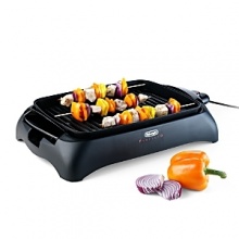 Adjustable thermostat, Die-cast aluminum nonstick cooking surface, removable nonstick drip pan, extra-large cooking surface 12x16, and cool touch handles Adjustable thermostat, Die-cast aluminum nonstick cooking surface, removable nonstick drip pan, extra-large cooking surface 12x16, and cool touch handles