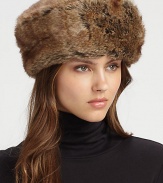 EXCLUSIVELY AT SAKS. A statement piece with a soft design that's sure to keep you warm all season long. PolyesterImported