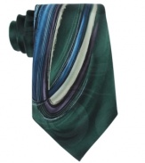 Turn your work wardrobe into a work of art with this abstract patterned tie from Jerry Garcia.