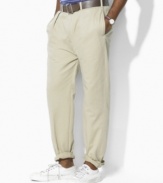 Classic-fitting pant in cotton chino twill.