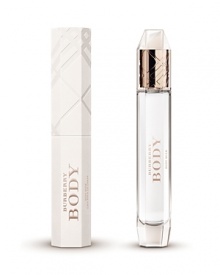 Luxurious, lightweight body lotion spray infused with Burberry Body Eau de Parfum. Natural oils moisturize the skin to leave it soft, smooth and hydrated. Layer with the Eau de Parfum or Intense fragrance for depth and longevity. Multi-faceted glass bottle. Rose gold colored engraved check lid. 2.8 fl. Oz. Made in France. Luxurious, lightweight body lotion spray infused with Burberry Body Eau de Parfum. Natural oils moisturize the skin to leave it soft, smooth and hydrated. Layer with the Eau de Parfum or Intense fragrance for depth and longevity. Multi-faceted glass bottle. Rose gold colored engraved check lid. 2.8 fl. Oz. Made in France.