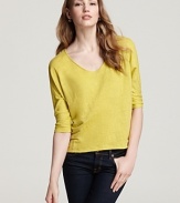Eileen Fisher Petites' Rounded V Neck Tee