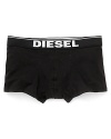 Diesel stretch boxers with logo waistband.
