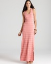 ALTERNATIVE Dress - Dorado Striped Maxi Dress