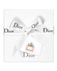 Discover Miss Dior, the fragrance that inspires love and romance. A sensual blend of Italian Mandarin, Egyptian Jasmine and Indonesian Patchouli captures the dazzling Dior spirit in a modern Couture fragrance! A Miss Dior Eau de Parfum, 1.7 oz., presented in an elegant pebbled box tied with Dior ribbon. Discover Miss Dior, the fragrance that inspires love and romance. A sensual blend of Italian Mandarin, Egyptian Jasmine and Indonesian Patchouli captures the dazzling Dior spirit in a modern Couture fragrance! A Miss Dior Eau de Parfum, 1.7 oz., presented in an elegant pebbled box tied with Dior ribbon.