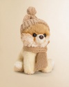 Not only does Itty Bitty Boo fit in the palm of your hand, but he's toasty and ready to brave the elements in a knit hat and scarf, just like the set he wears in the book!4 tallPolyesterSurface washRecommended for ages 1 and upImported Please note: Book sold separately. 