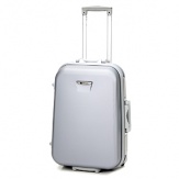 Ideal for short jaunts and business trips. Well-designed for business or vacation travel, this carry-on is lightweight, durable and scratch-resistant. A polycarbonate shell wraps around an aircraft-grade aluminum frame. The fully padded interior holds a range of helpful details like an organizational divider and cross straps for keeping folded clothes neat.
