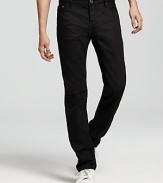 In a sleek black wash and slim fit, the Burberry Steadman jeans are a casual-meets-cool classic.