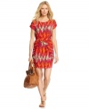 Punch up your spring wardrobe with this bright & bold MICHAEL Michael Kors dress -- perfect for standout style!