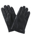 Treat yourself to a little luxury with these cashmere-lined leather gloves from Calvin Klein.