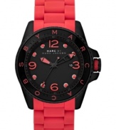 This Diver collection watch from Marc by Marc Jacobs is the perfect seasonal accessory with its playful color.