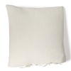 A contemporary addition to your sleep set, this Calvin Klein decorative pillow boasts a luxe ribbed knit in a versatile hue for minimalist chic.