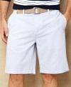 These classic seersucker shorts from Nautica will have you staying in style all summer long.