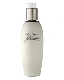 Light, luxe moisture and the delightful new spirit in fragrance. Estee Lauder pleasures is the delightful new spirit in fragrance. Fresh as flowers after the rain, Estee Lauder pleasures perfectly captures the modern taste for light, transparent fragrances. It is a delightful sheer floral created from lilies and peonies, jasmine and Karo-Karounde blossoms, all tingling with the rare essence of exotic Baie Rose. It reflects a modern woman's desire to experience life's little pleasures every day. The Body Lotion is a luxurious, yet lightweight lotion that absorbs instantly, leaves skin feeling moisturized, smooth, silky... and surrounded with the delightful new spirit in fragrance. Light, luxe moisture and the delightful new spirit in fragrance. Estee Lauder pleasures is the delightful new spirit in fragrance. Fresh as flowers after the rain, Estee Lauder pleasures perfectly captures the modern taste for light, transparent fragrances. It is a delightful sheer floral created from lilies and peonies, jasmine and Karo-Karounde blossoms, all tingling with the rare essence of exotic Baie Rose. It reflects a modern woman's desire to experience life's little pleasures every day. The Body Lotion is a luxurious, yet lightweight lotion that absorbs instantly, leaves skin feeling moisturized, smooth, silky... and surrounded with the delightful new spirit in fragrance.