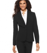 This sleek blazer from Jones New York is an office essential. Pair it with trousers to make a suit or match it with a sheath dress for day-to-night ease!