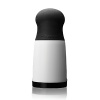 With two interchangeable blades, you can easily grate cheese finely or coarsely.