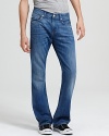 7 For All Mankind Brett Bootcut Jeans in Spring Sky Wash