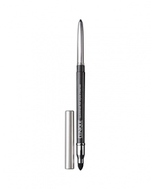Favorite automatic eyeliner pencil, now in richly pigmented shades for instant intensity. Glides on. Smudges to a smooth blur of color with the convenient smudge tool on the opposite end. Needs no sharpeningsilky formula is always ready to line and define with ease. Stays on all day. Ophthalmologist-tested. Favorite automatic eyeliner pencil, now in richly pigmented shades for instant intensity. Glides on. Smudges to a smooth blur of color with the convenient smudge tool on the opposite end. Needs no sharpeningsilky formula is always ready to line and define with ease. Stays on all day. Ophthalmologist-tested.