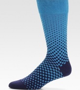 Soft and stretchy in a superior cotton knit with a trio of modern patterns. Mid-calf height 80% cotton/20% polyamide Machine wash Made in Italy 