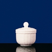 This eclectic service with its beautifully-detailed basket-style relief is an everyday white china for those who appreciate the unique. Bone china. This eclectic service with its beautifully-detailed basket-style relief is an everyday white china for those who appreciate the unique. Bone china.