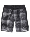 Hit the surf with these classic boardshorts from Quiksilver, the perfect style for the sand and sun.