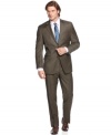 Classic gets an update with this wool suit from Michael Kors.