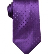 Make your point in the stylishly spotted tie from Perry Ellis.