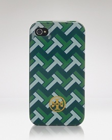 Say hello to Tory Burch with this zig zag iPhone case, crafted of plastic to keep your device looking its very best.