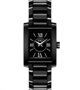 Monochromatic and structured, this Venture collection watch from ESQ by Movado is built to impress.