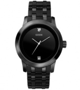 Simplicity stuns on this ultra-sleek watch by GUESS.