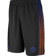 Celebrate your favorite hoops team by wearing the gear they do. These mesh shorts showcase your inner and outer fan on and off the court.