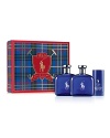 This holiday, celebrate the heritage of the classic sporting tradition with Polo. The three-piece holiday collection features 4.2 oz. Eau de Toilette, 4.2 oz. After Shave and 2.6 oz. Deodorant.