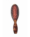 Handcrafted in France from faux tortoise and natural boar bristles, Fekkai's Travel Brush leaves hair shiny and static-free as it protects the hair and stimulates the scalp.