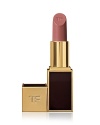 To Tom Ford, there is no more dramatic accessory than a perfect lip. It is the focus of the face and it has the power to define a woman's whole look. Each lip color is Tom Ford's modern ideal of an essential makeup shade. Rare and exotic ingredients including soja seed extract, Brazilian murumuru butter and chamomilla flower oil create an ultracreamy texture with an incredibly smooth application. Specially treated color pigments are blended to deliver pure color with just the right balance of luminosity.