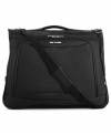 Lightweight for the right weight. A full-featured hanging garment bag features a superior lightweight design that gives you peace of mind when packing-there's space for everything but airline fees! A fully-lined interior with suiter clip, tie-down straps and other smart details makes it easy to show up in style. 10-year warranty.