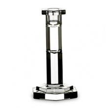 Abysse candleholder by Baccarat. Designed by Thomas Bastide, the Abysse collection is designed around a theme of two hexagons, superposed and out of line. The candleholders make a stunning centerpiece on a table, as one or in a pair. Abysse candleholder by Baccarat. Designed by Thomas Bastide, the Abysse collection is designed around a theme of two hexagons, superposed and out of line. The candleholders make a stunning centerpiece on a table, as one or in a pair.