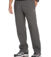 Don't strangle your ankles in sweatpants! These open-hem pants from Nike give you room to move.