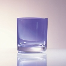 Elegant, colored glassware from Germany. Dishwasher safe. Elegant, colored glassware from Germany. Dishwasher safe.
